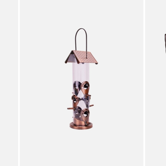 Bird Feeder with 6 Feeding Points New - Picture 2 of 7